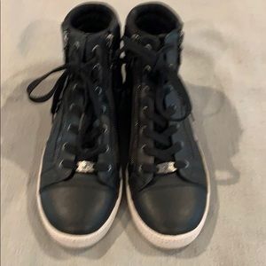 Guess genuine leather high top women’s shoes